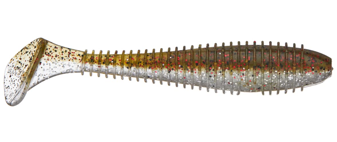 Amazon.com : Keitech Fat Swing Impact Saltwater 3.8 inch Paddle